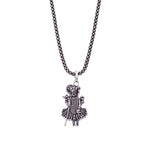 Lord Shrinathji Silver Pendant