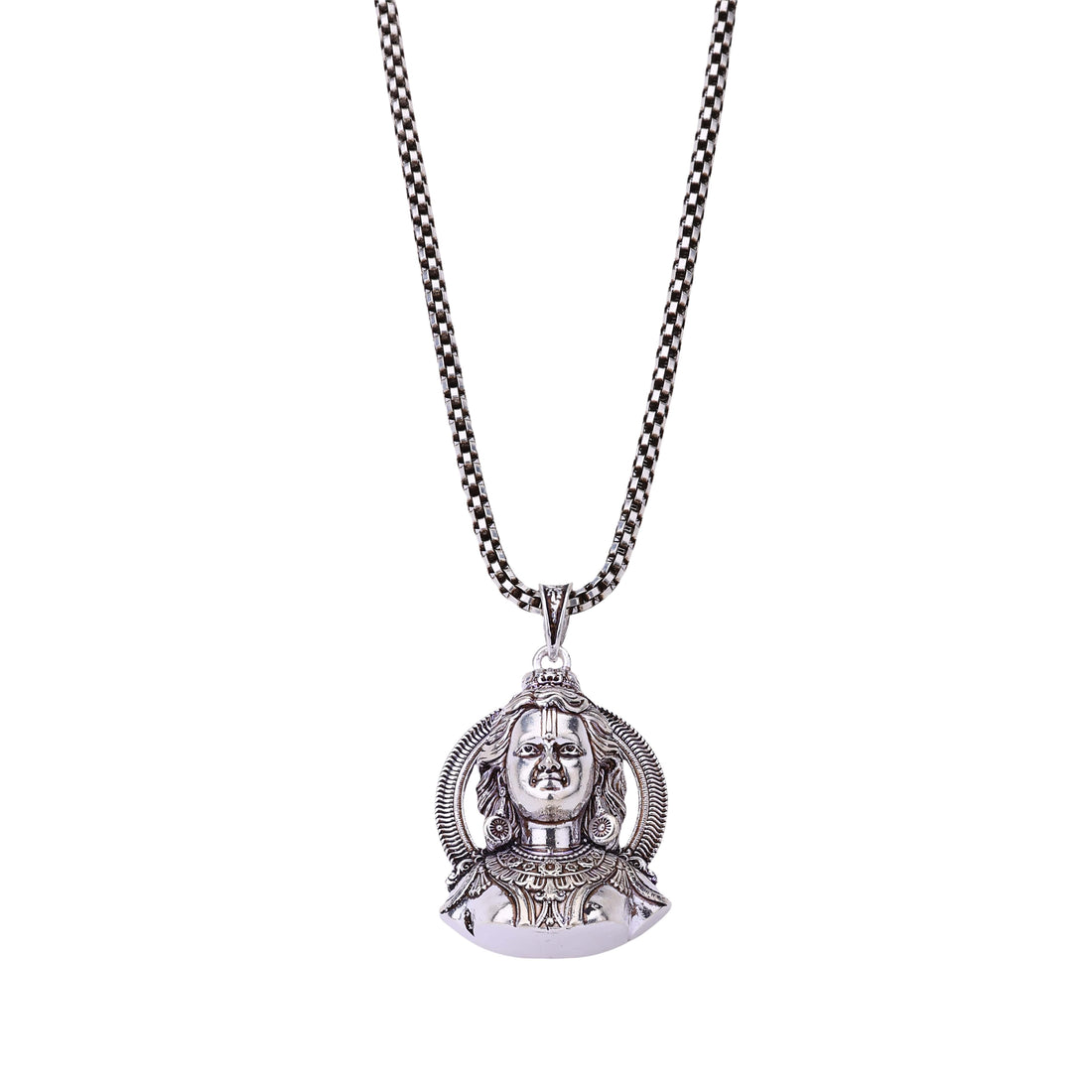 Shree Ram Silver Pendant