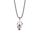 Shiva Trishul Rudraksha Silver Pendant