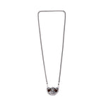 1 Mukhi Rudraksha with Adiyogi Silver Cap Pendant