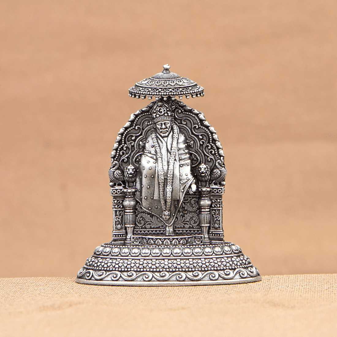 Sai Baba Silver Idol