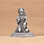 Silver Hanuman Idol