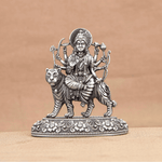 Durga Mata Silver Murti