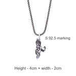 Murlidhar Krishna Silver Pendant
