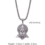 Pawanputra Hanuman Silver Pendant