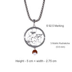 Om Namah Shivaya Silver Pendant