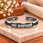 Jay Bajrangbali Silver Kada