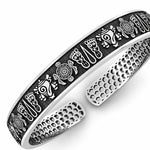 Tirupati Balaji Charan Paduka Silver Kada