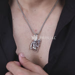 Lord Shiva Silver Pendant