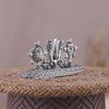 Shanku Chakra Namam Silver Idol