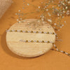Black and Gold-Plated Silver Beads Pattern Nazariya for Kids