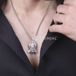 Pawanputra Hanuman Silver Pendant