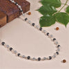 Karungali with Om Namah Shivay Silver Beads Mala