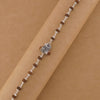 Rudraksha Silver Trinetra Mahakaal Bracelet