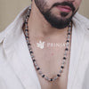 Karungali with Jay Shree Ram Beads Silver Mala