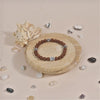 Rudraksha with Om Silver Beads Bracelet