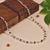 Rudraksha Silver Mala (Square Bead)