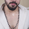 Karungali Silver Mala Damru Beads