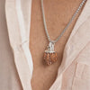 Adiyogi Pendant (Ganesh Mukhi Nepali Rudraksha) With Chain
