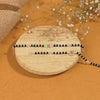 Real Black Beads Pink Ganesh Silver Nazariya for Kids