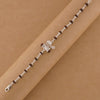 Rudraksha Silver Shiv and Trishul  Damru Bracelet