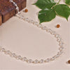 Sphatik Bead Silver Mala