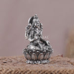 Goddess Laxmi Silver Idol